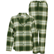 cyberjammies-fern-brushed-check-pyjama-set---olive-greenwhite-34514486