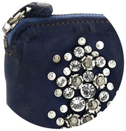 Campomaggi Bella Di Notte Tosca Stud Purse - Blue