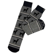 totes-toasties-novelty-original-slipper-socks---stag-black-34474117
