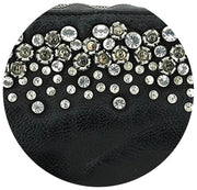Campomaggi Bella Di Notte Rhinestone Purse - Black