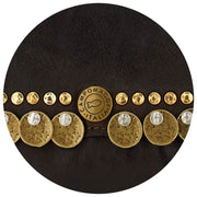 Campomaggi Felloniche Stud Coin Purse - Brown