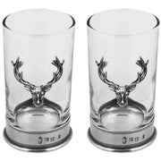 english-pewter-company-8-34-double-stag-highball-spirit-glass-set---silverclear-34391611