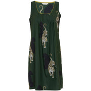 cyberjammies-olive-leopard-print-short-nightdress---greengold-34514446