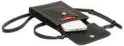 Alice Wheeler London Sloane Phone Crossbody Bag - Black