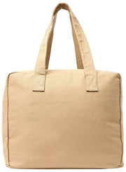 Roka Sloane Medium Cotton Canvas Tote Bag - Safari Beige