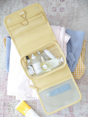 Stackers Small Hanging Wash Bag - Butter Yellow