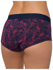 Falke Daily Comfort Print 2-Pack Hipster Brief - Red/Black