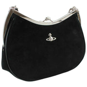 vivienne-westwood-suede-charm-frame-purse-bag---black-35928802