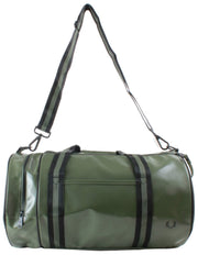 Fred Perry Classic Barrel Bag - Laurel Wreath Green/Black