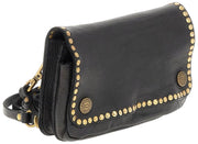 Campomaggi Gloria Pochette Stud Crossbody Bag - Black