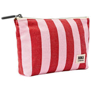 roka-maida-vale-small-cotton-canvas-pouch---strawberry-pink-stripewhite-35904236