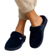 isotoner-sparkle-velour-heeled-mule-slippers---navy-34523391