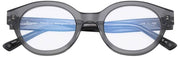 MessyWeekend Frost Blue Light Reading Glasses - Clear/Ash Grey