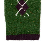 dents-argyle-marl-yarn-knitted-gloves---emerald-greenamethyst-purple-34477629