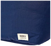 Roka Oxford Medium Taslon Shoulder Bag - Deep Cobalt Blue