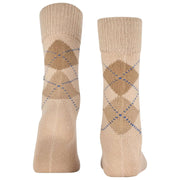 Burlington Whitby Socks - Brown/Beige