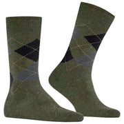 Burlington Dundee Socks - Green/Black