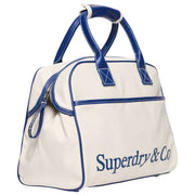 Superdry & Co Heritage Retro Gym Bag - White/Blue