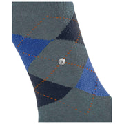 Burlington Dundee Socks - Grey/Blue