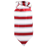 Knightsbridge Neckwear Striped Silk Cravat - Red/Cream