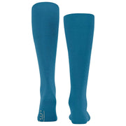 Falke Airport Knee High Socks - Cyan Blue