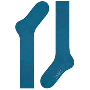 Falke Airport Knee High Socks - Cyan Blue