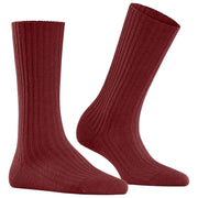 Falke Cosy Wool Boot Socks - Henna Red