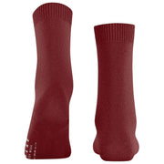 Falke Cosy Wool Socks - Henna Red