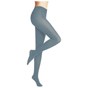 Falke Cotton Touch Tights - Monument Blue