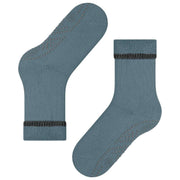 Falke Cuddle Pad Slipper Socks - Monument Blue