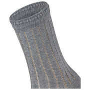 Falke Eyelet Socks - Light Grey Mel