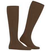 Falke Lhasa Rib Knee High Socks - Cappucino Brown