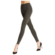 Falke Pure Matt 100 Denier Leggings - Carbon Grey