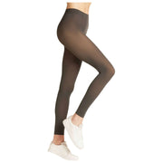 Falke Pure Matt 50 Denier Leggings - Carbon Grey