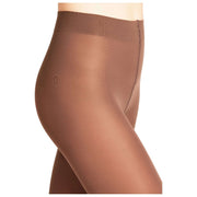 Falke Pure Matt 50 Denier Tights - Chocolate Brown
