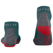 Falke RU5 Race Short Running Socks - Amazonia Green