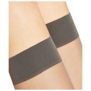 Falke Seidenglatt 15 Denier Knee High Socks - Carbon Grey