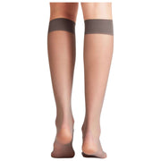 Falke Seidenglatt 15 Denier Knee High Socks - Iron Grey