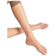 Falke Seidenglatt 15 Denier Knee High Socks - Taupe Brown