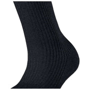 Falke Shiny Rib Socks - Black