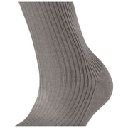 Falke Shiny Rib Socks - Pepper Grey