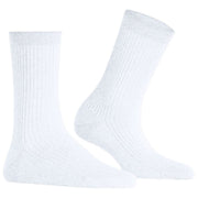 Falke Shiny Rib Socks - White