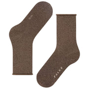 Falke Shiny Socks - Dark Brown