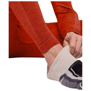 Falke Wool Technology Regular Fit Long Tights - Chilli Red