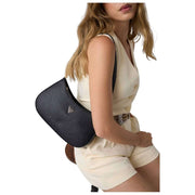 GUESS Noelle II Top Zip Shoulder Bag - Black