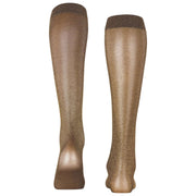 Falke Glitter 30 Denier Knee High Socks - Brown/Gold