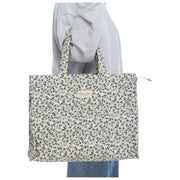 Moon Nude Spring Large Shopper Bag - Blue/White/Green