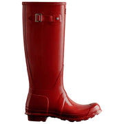 Hunter Original Tall Gloss Wellington Boots - Military Red