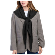 Isotoner Triangle Wool Blend Scarf - Black