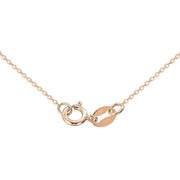 KJ Beckett Vertical Bar Necklace - Rose Gold